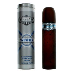 Cuba Winner by Cuba, 3.3 oz Eau De Toilette Spray for Men