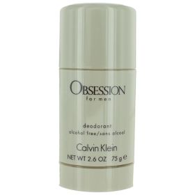 Obsession by Calvin Klein, 2.6 oz Deodorant Stick for Men