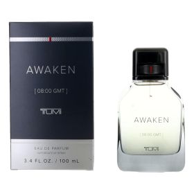 Awaken [08:00 GMT] by Tumi, 3.4 oz Eau de Parfum Spray for Men