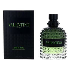 Valentino Donna Born in Roma Green Stravaganza by Valentino, 3.4 oz Eau de Toilette Spray for Men