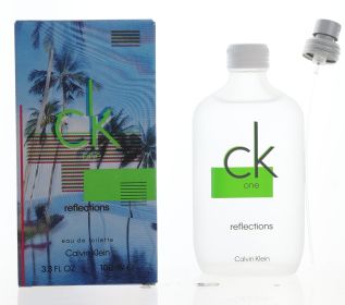 CK One Reflections by Calvin Klein, 3.3 oz Eau de Toilette Spray for Unisex