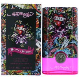 Ed Hardy Hearts & Daggers by Christian Audigier, 3.4 oz Eau De Parfum Spray for Women