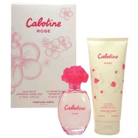 Cabotine Rose by Parfums Gres, 2 Piece Gift Set for Women