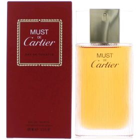 Must De Cartier by Cartier, 3.3 oz Eau De Toilette Spray for Women