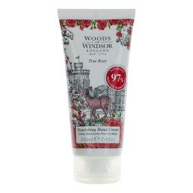 Woods Of Windsor True Rose by Woods Of Windsor, 3.4 oz Nourishing Hand Cream for Women