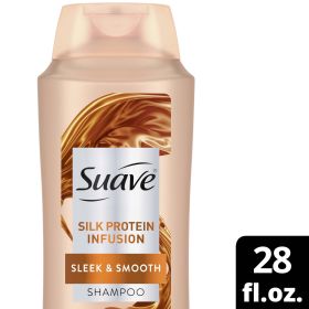 Suave Silk Protein Infusion Sleek And Smooth Shampoo;  28 fl oz