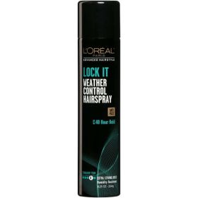 L'Oreal Paris LOCK IT Weather Control Hair Spray;  8.25 oz