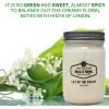 Nika's Home Lily of The Valley Soy Candle 12oz Mason Jar Non-Toxic White Soy Candle Handmade, Long Burning 50-60 Hours Highly Scented All Natural, Cle