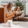 Gifts for Women - Funny Dog Pet-Friendly Lavender Scented Soy Wax Candle - Relaxing Aromatherapy Candle - Best Gift for Dog Lovers, Mom, Best Friends,