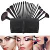 22pcs blackbrushes set with bag