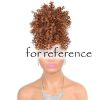 Afro Puff Drawstring Ponytail Synthetic Curly Hair Ponytail Extension Large Size Hair Bun Clip Hair Extensions,Light Coffee