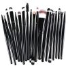 20Pcs Makeup Brushes Set Professional Plastic Handle Soft Synthetic Hair Powder Foundation Eyeshadow Make Up Brushes Cosmetics